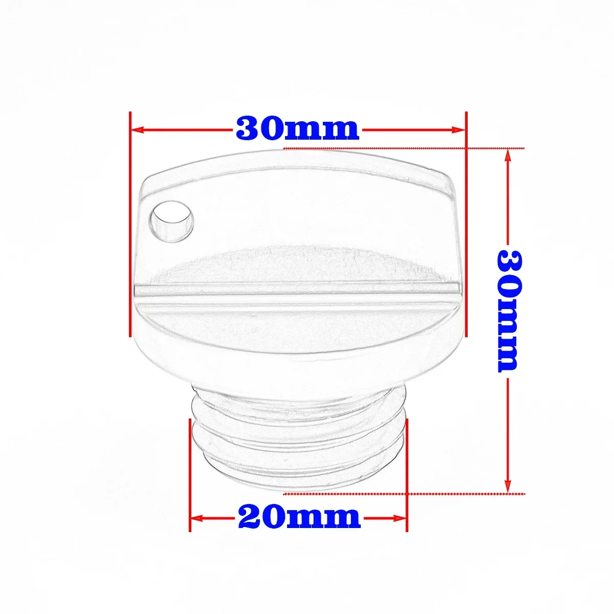 

M20*2.5 Oil Filler Cap Plug For Honda CRF250R CRF450R CRF250L/M For YAMAHA YZ 68 85 125 250 YZ1250 YZ250 YZ 250F 450F WR250F
