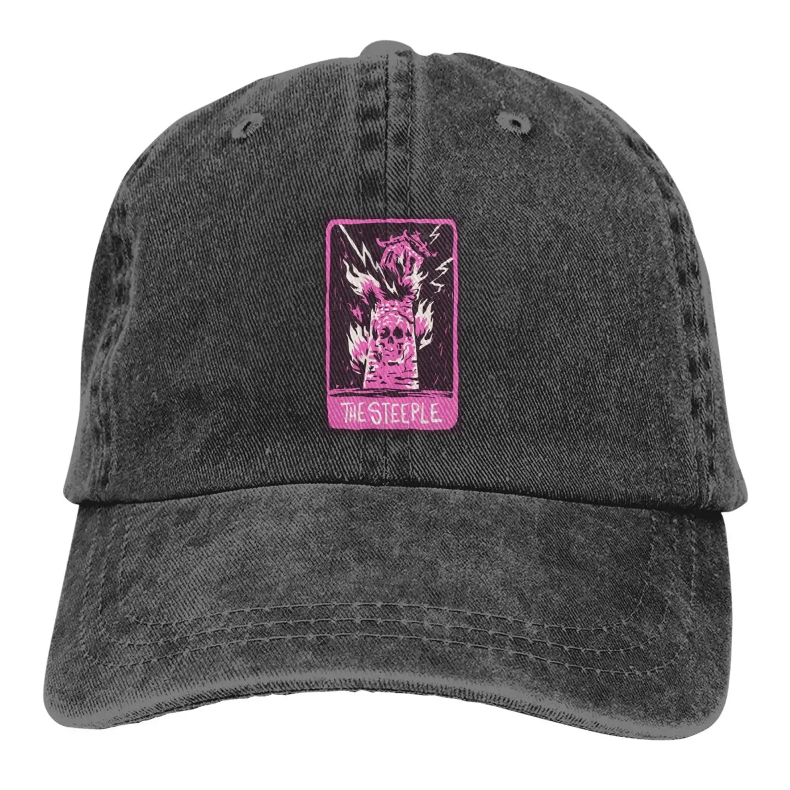 Tarot Cards The Steeple Baseball Cap Golf Dad Hat Adjustable Original Classic Low Profile Cotton Hat Men Women