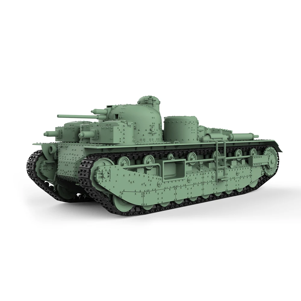 SSMODEL SS72568 1/72 25mm Military Model Kit British A1E1 Independent Heavy Tank