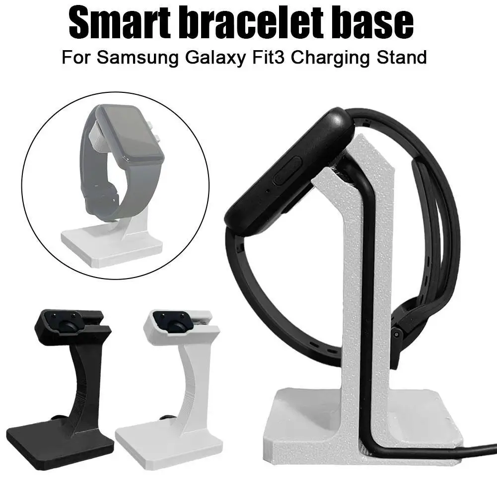 Supporto per Samsung Galaxy Fit 3 Base di ricarica per bracciale con supporto per Dock di ricarica con Slot integrato per la gestione dei cavi