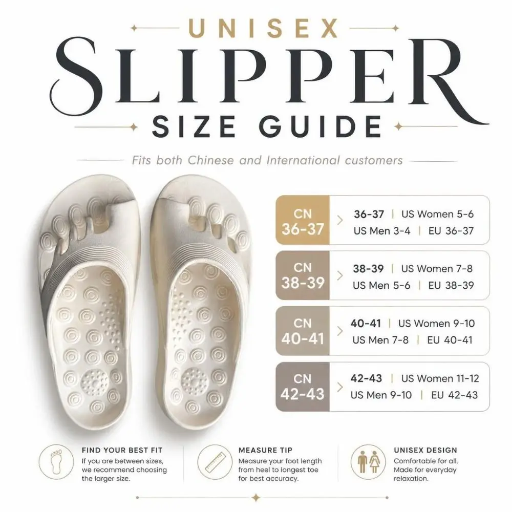 Bunion Relief Five Toe Separator Slippers Massage EVA Arch Support Slippers Non-Slip Open-toe Bunion Friendly Slippers Unisex - view 6
