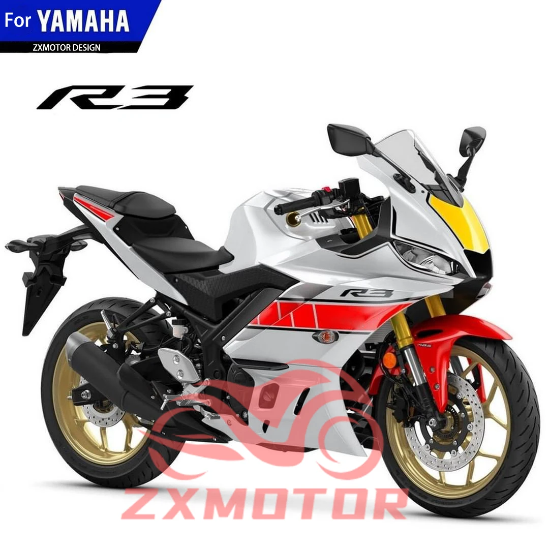 Aftermarket Fairing Kit for YAMAHA YZF-R3 R25 2019 2020 2021 2022 2023 Motorcycle Customizable Fairings YZF R3 19 20 21 22 23