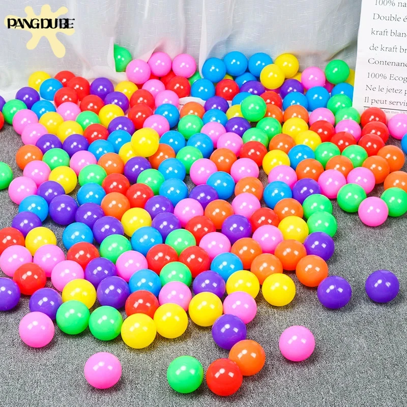 50 or 100Pcs/lot 5.5cm Ocean Ball Soft PE Ball Pit for Ball Pool Eco-Friendly Ocean Wave Ball for Baby Playpen Tent Kid Toys