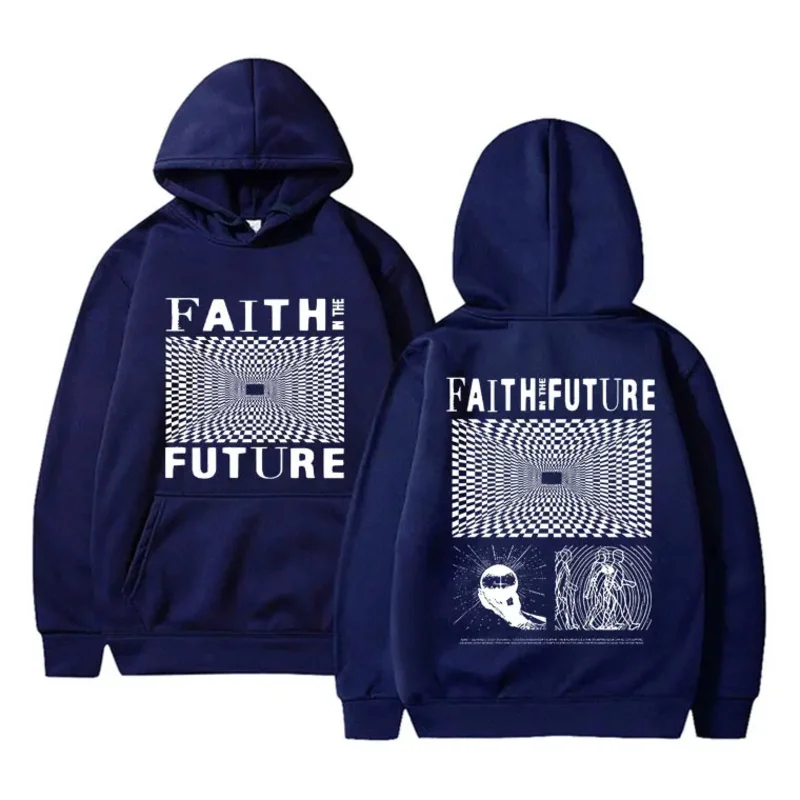 Best Famous Faith in The Future Concert Hoodie Men Hip Hop Vintage Sweatshirt Unisex Oversized Streetwear Male Fleece Hoodies