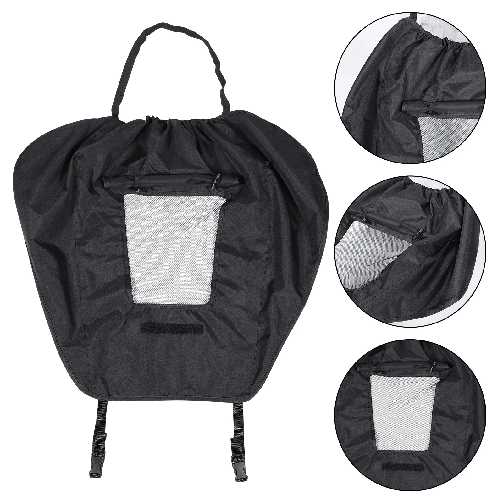 

Солнцезащитный чехол для детской коляски из материала премиум-класса, легко прикрепляемый эластичный боковой непромокаемый солнцезащитный крем, солнцезащитный козырек для коляски