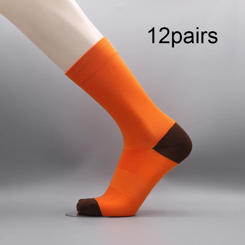 Sporcks Unisex Cycling Socks Breathable High-Elastic Bicycle Pattern Sports Road Cycling Socks Trendy Design for Spring & Summer