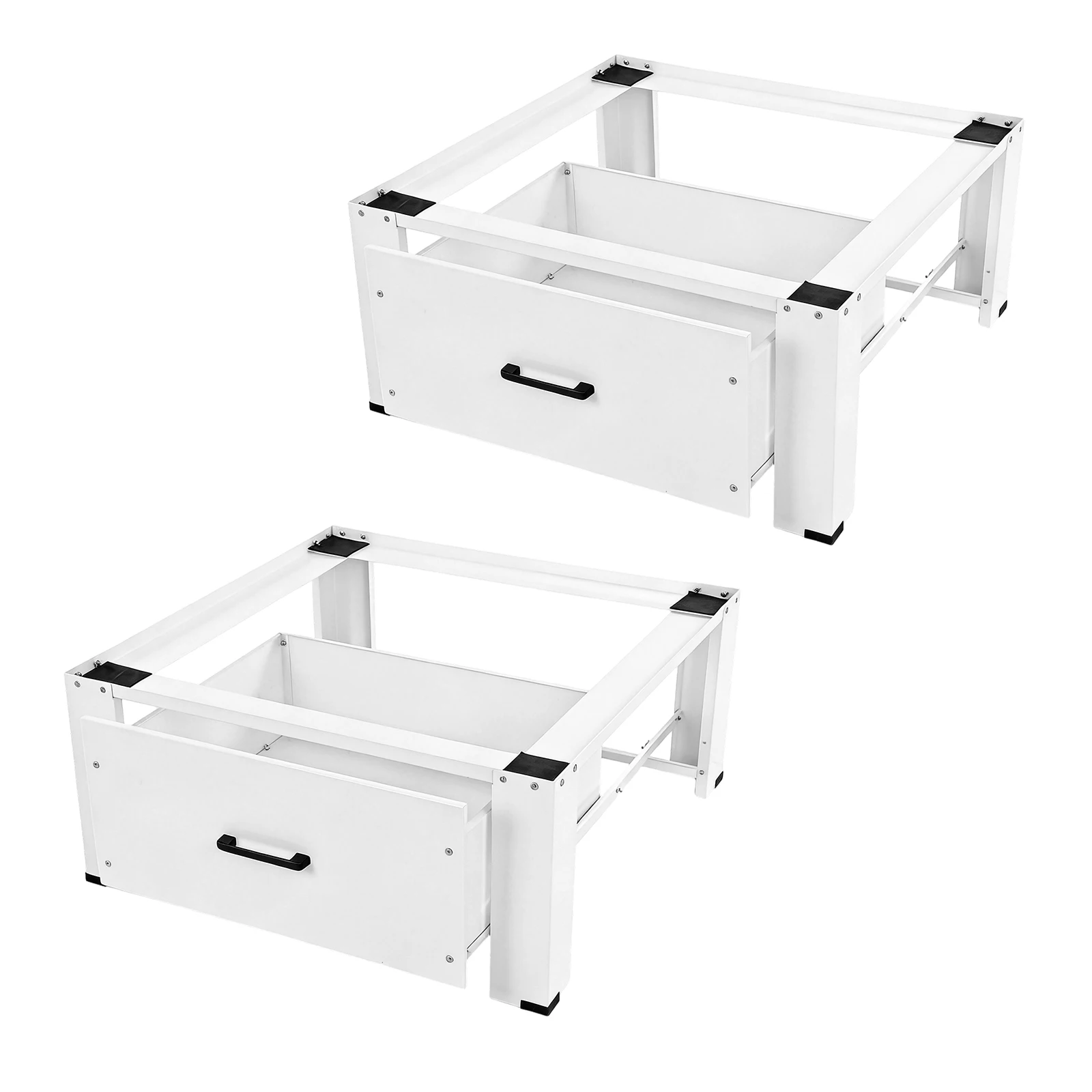 

Комплект из 2 подставок для стиральной машины и сушилки с выдвижным ящиком, 29 дюймов, высота 14,3 дюйма, грузоподъемность 700 фунтов