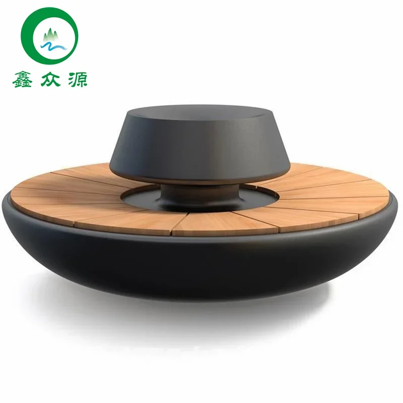 

FRP tree pool seat outdoor flower pot planting pool splicing long strip seat square bag column stool leisure chair customization