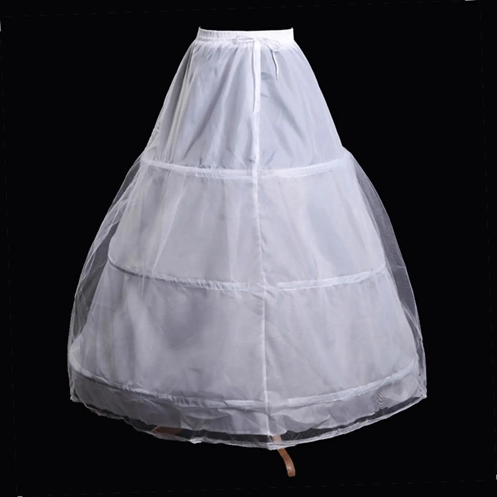 

Womens Tulle Petticoat Underskirt, Elastic Waistband Bustle Petticoat, Hoopless Petticoats, Crinoline Skirt