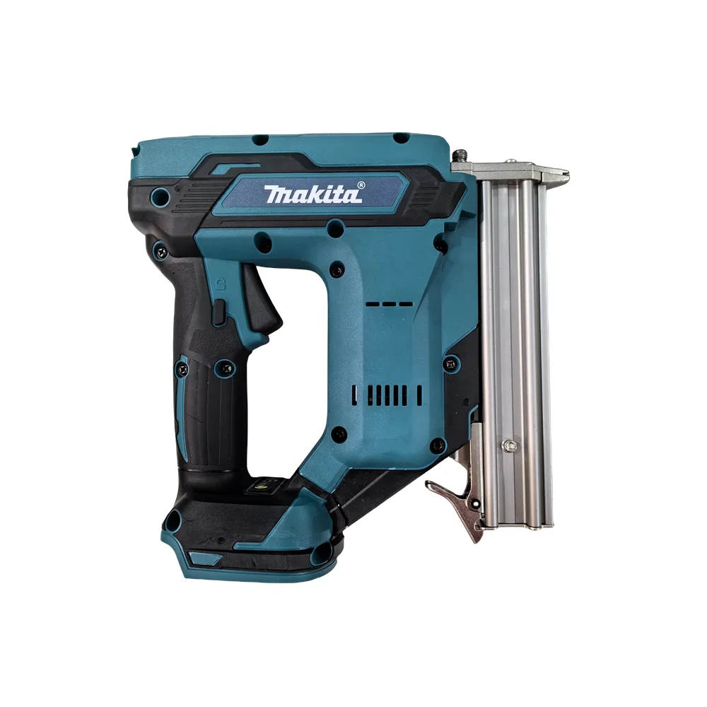 Imagem -04 - Makita 18v Pistola de Pregos Dfn350z sem Fio Medidor sem Escova Brad Nailer Carpintaria Decoração Elétrica Pistola Pneumática Ferramenta para Trabalhar Madeira