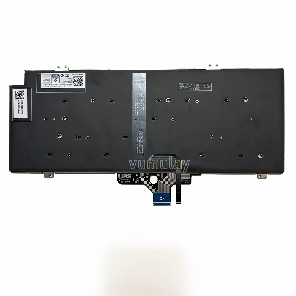 IT Italian Keyboard for Dell Latitude 7420 7430 7521 7520 7530 5420 5421 5430 5431 5450 0J6FD8 Backlit