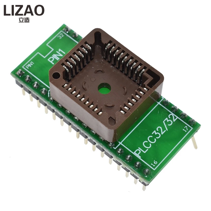 PLCC32 a DIP32 PLCC44 a DIP40 USB Programmatore universale IC Adattatore Tester Presa per TL866CS TL866A EZP2010 G540 SP300