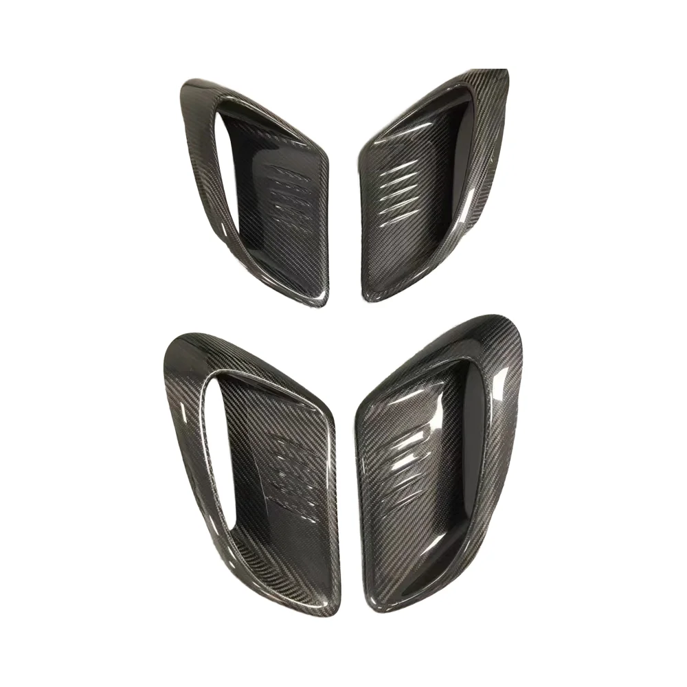 For Porsche 991.2 Modified GT3RS Style Carbon Fiber Side Rear Fender Vents for  Car Decoration