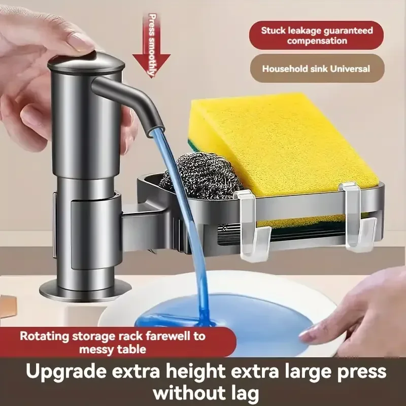 Kitchen Sink Soap Dispenser Detergent Soap Extender Detergent Presser for Detergent and Hand Soap Kitchen Accessories