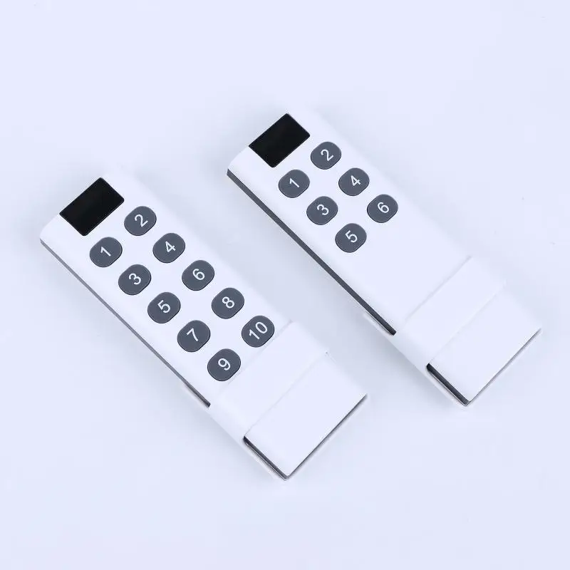 433MHz Wireless Remote Transmitter Digital Learning Code Controller 4 6 8 10 Key Long Range Signal Module Receiver Pairing