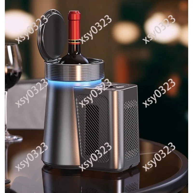 Electric Wine Cooler Mini Wine Fridge Rapid Wine Temperature Control Chilling Tool