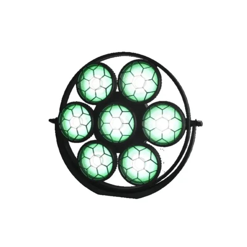 2 Einheiten 350W Hochleistungs-7x COB LED Vintage Strobe Bar mit DMX512, 1-20Hz Einstellbarer Blitzfunktion für Konzerte, Hochzeiten & Tanzclubs
