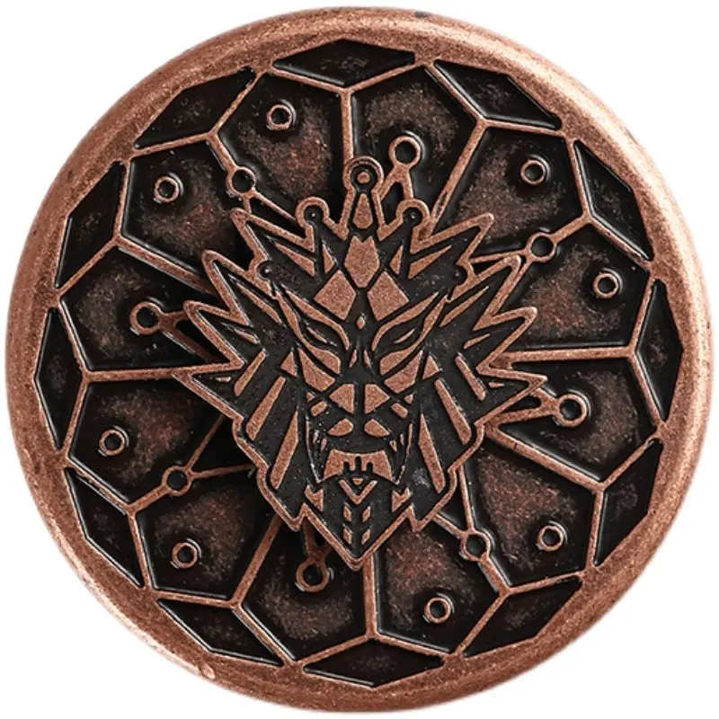 廖廖EDC銅製エルミット銅彫刻メカニカルメタルフィジェットスピナーデスクトップストレス解消玩具