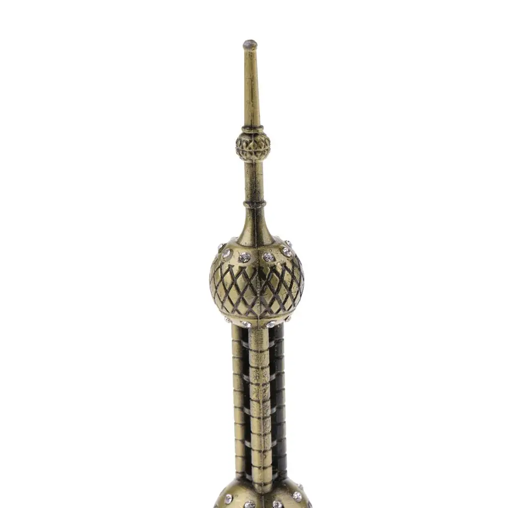 ORIENTAL PEARL TV TOWER SHANGHAI ARCHITECTURE BUILDING REPLICA SOUVENIR 5\'\'