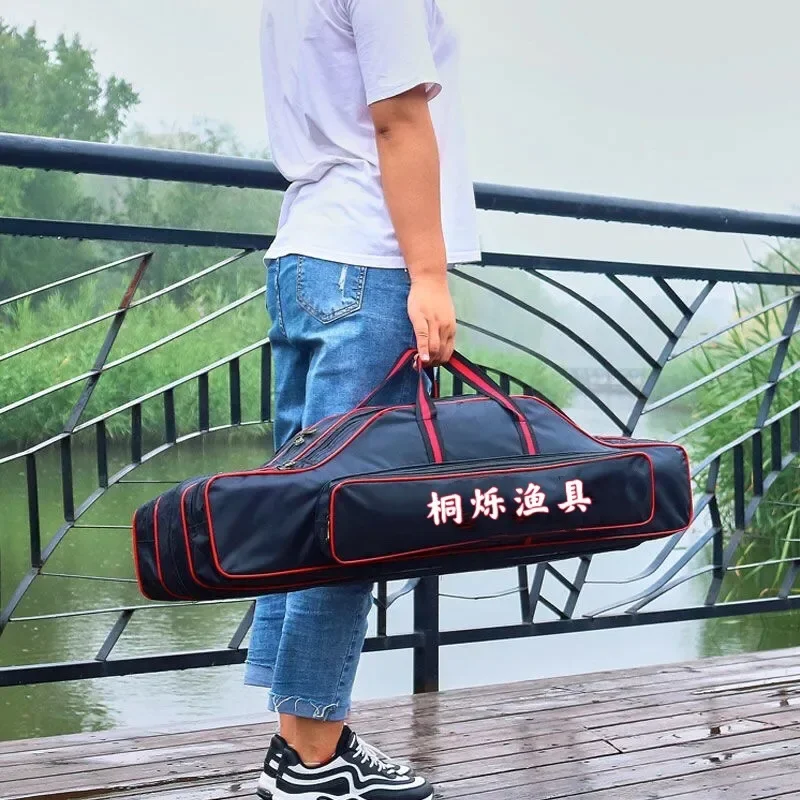 

Equipment Sports Hard Tools Tackle Lure Waist Cover Fish Fishing Bag Men'S Backpack Rod Bags Case Accessories Box Crossbody Reel