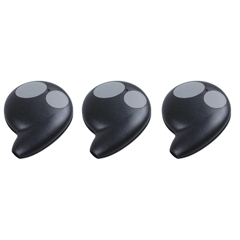 3X 2 Buttons Key Case Remote Control Key Case For Cobra Alarm Fob Without Battery Black