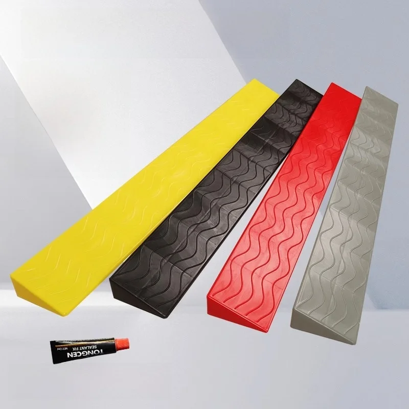 Environmental Rubber Teold Transition Strip Anti-slip Bedroom Batoom Entrance Mat Low to High Auxiliary Door Mat