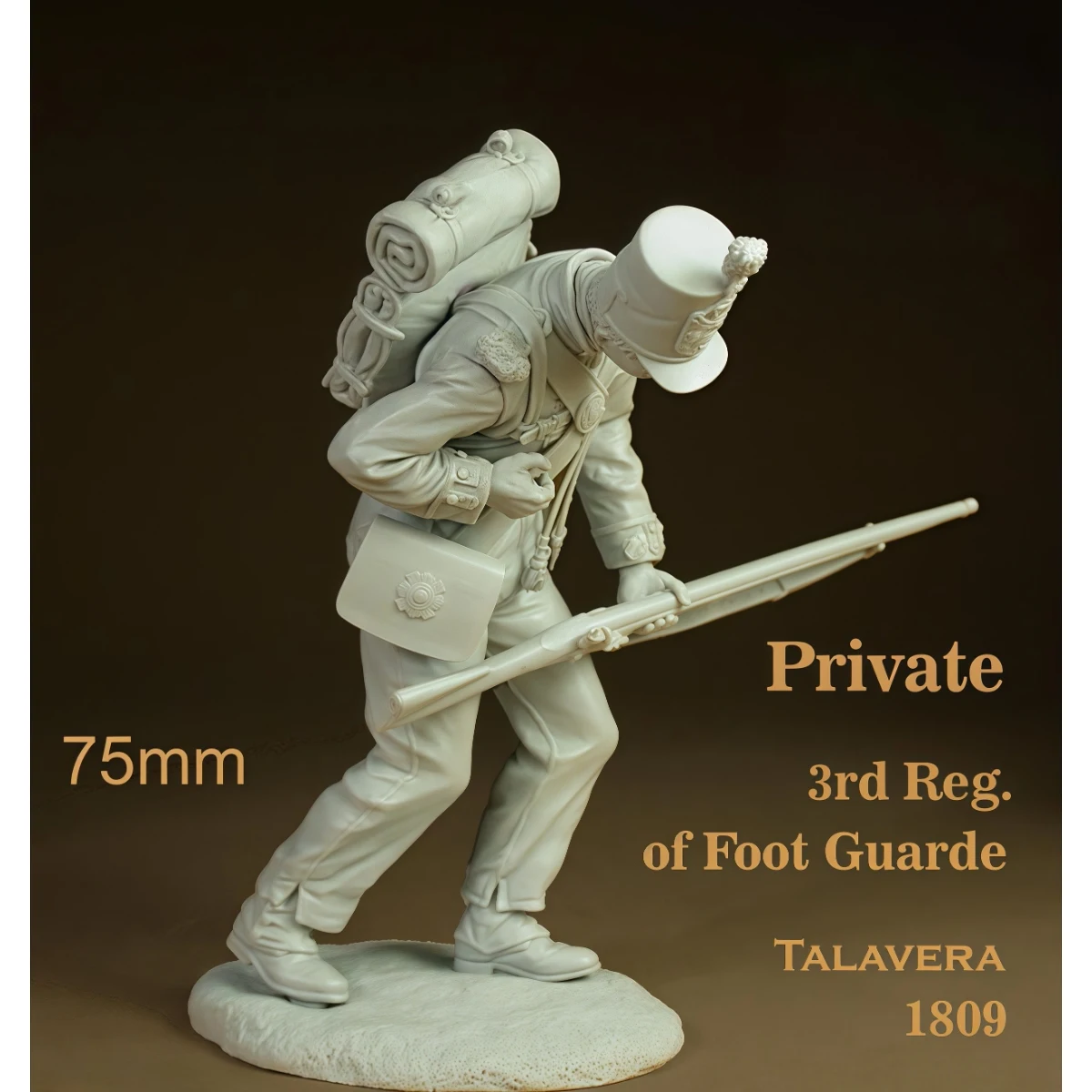 

75MM Resin Unpainted Model Kit, Military Theme, British Infantry Guards 3rd Regiment Private Unassembled and Unpainted GK