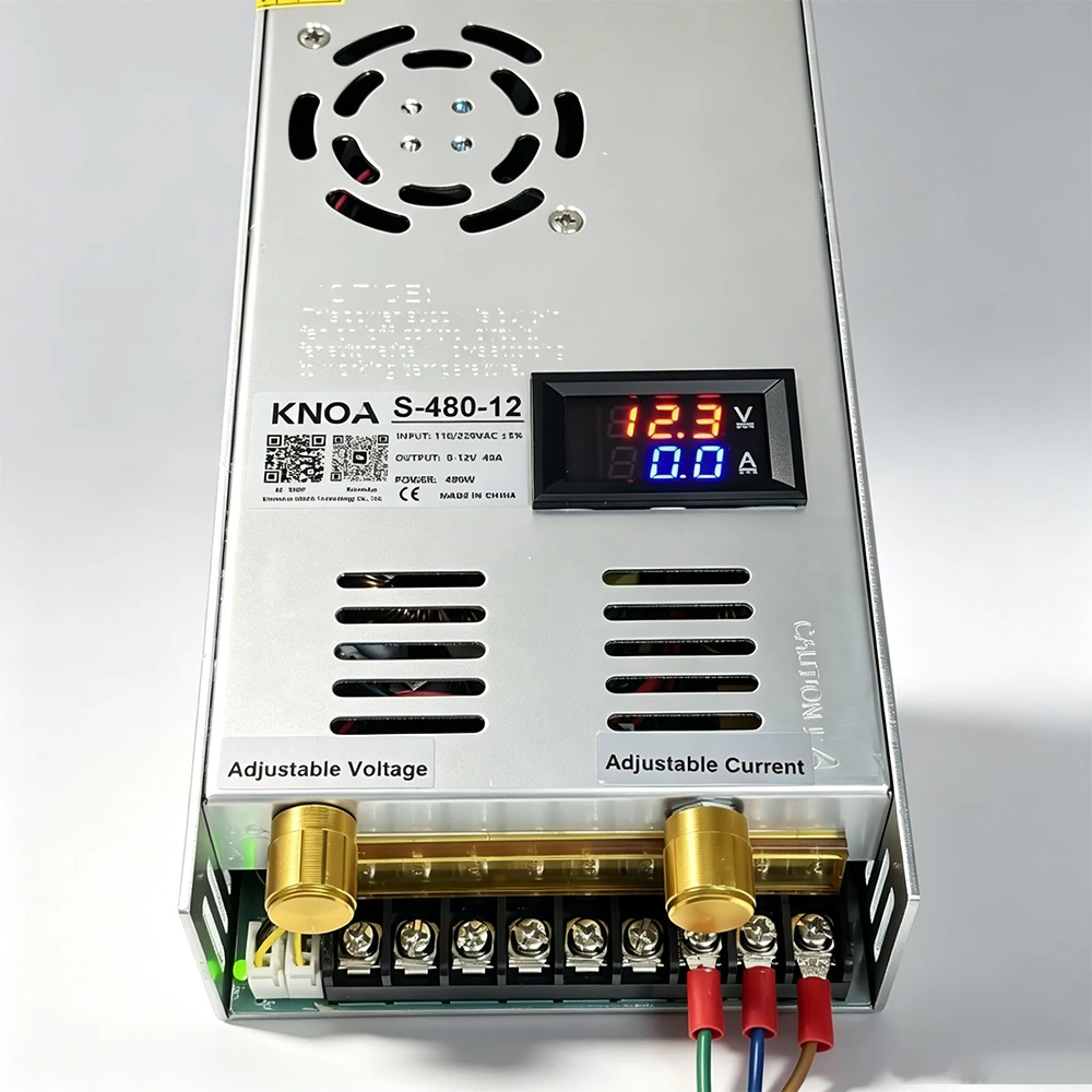 AC-DC 5V 12V 24V 36V 220V Digital Adjustable Voltage Regulated Power Supply 480W Switching Power Supply Transformer Power Adapte