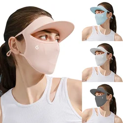 Masque de protection contre le soleil et la glace, pour le sport, le tennis, le golf, le cyclisme, ajustable