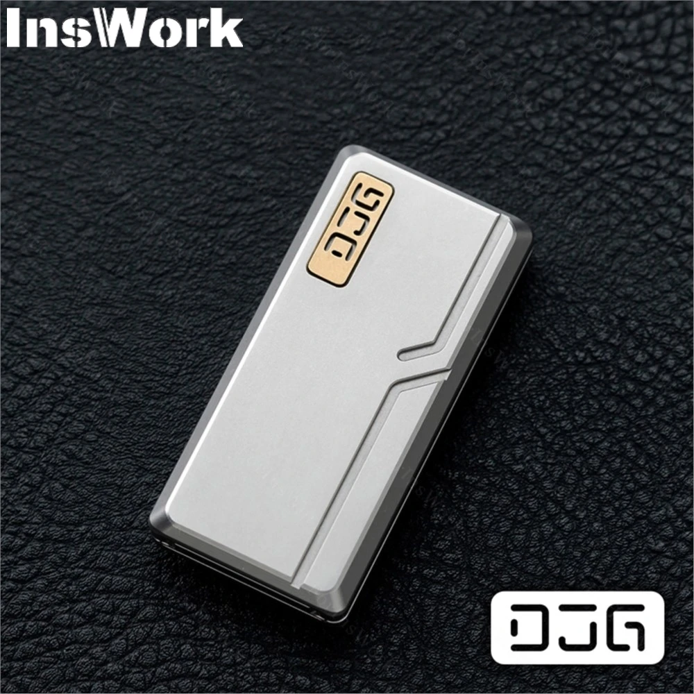 DJGED Tuning Fork Push Slider Mechanical Structure Metal Toys EDC Fidget