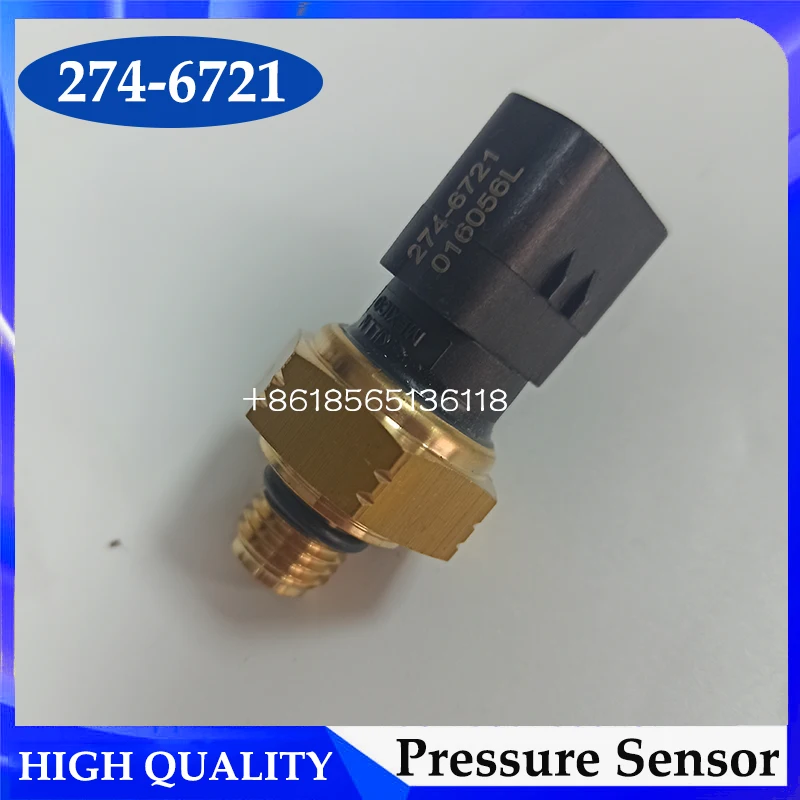 Sensor de pressão escavadeira, CAT320D E320D, CATERPILLAR 2746721 274-6721