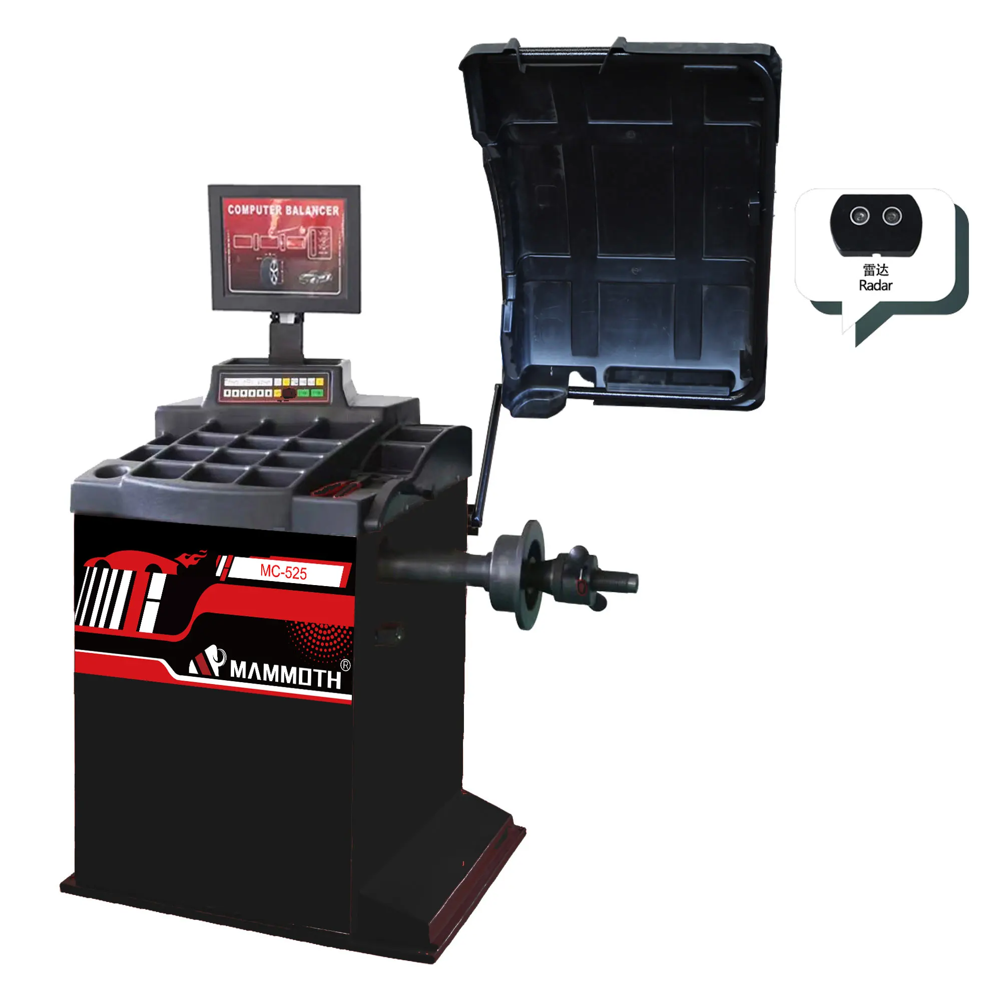 

MC-525 Wheel Balancer With Three-value Fully Automatic Entry, Car Wheel Alignment Machine,wheel Balancing Machine For Cars