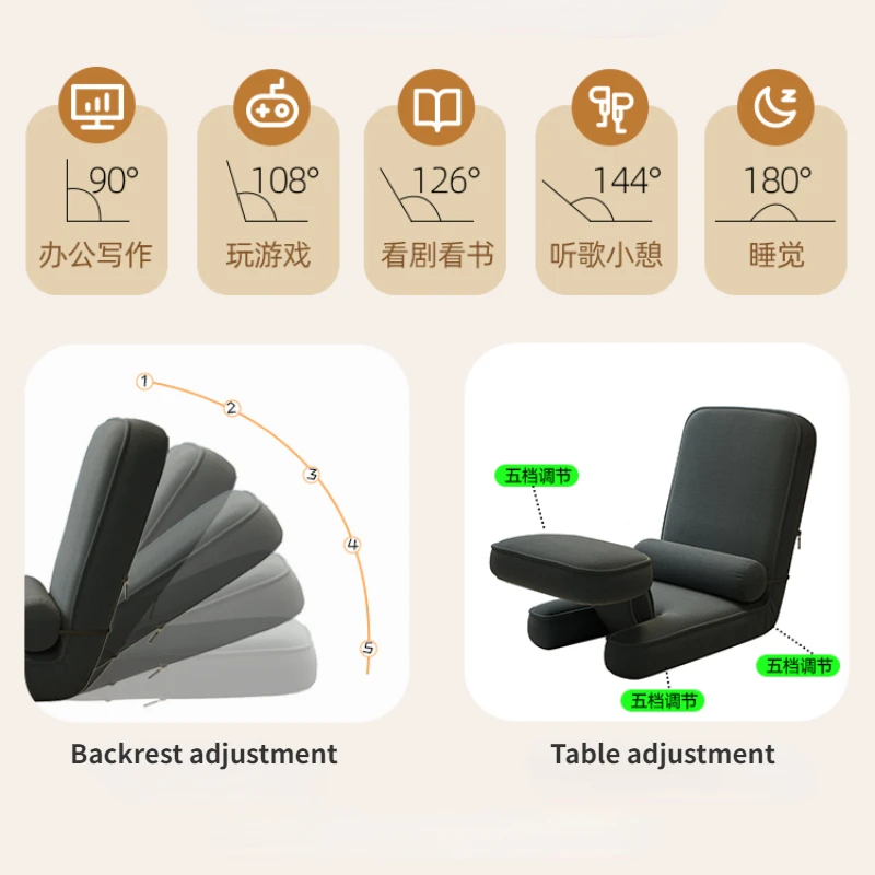 Folding Bed Recliner Bedroom Tatami Modern Single Sofa Bed Furniture Living Room Lounge Chair раскладушка muebles de la sala