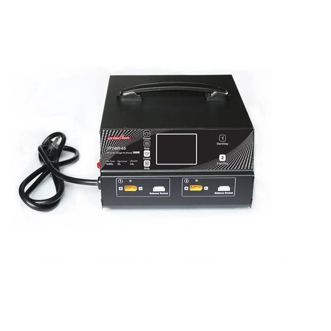 ULTRAPOWER UP2400-6S Large Electric Charger LiPo/LiHV High-Power Universal Metal Power Supply Adapter 25A
