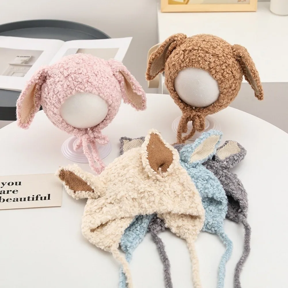 

Новая милая длинная шапка для защиты ушей, ветрозащитная толстая шапка для наушников, реквизит для фотосъемки, зима