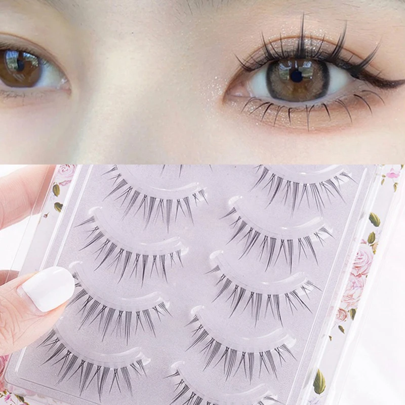 

Natural Simulation False Eyelashes Cos Little Devil Comics Eye Lashes Handmade Thick Curling Eyelash Extension Makeup Tool