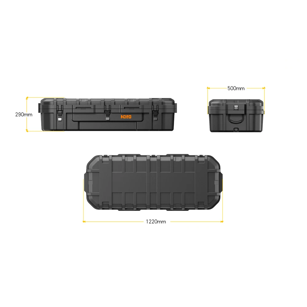 2025Factory Waterproof Roto Moldedfor Storage Customized Design Hard Case Transport Plastic Tool Box
