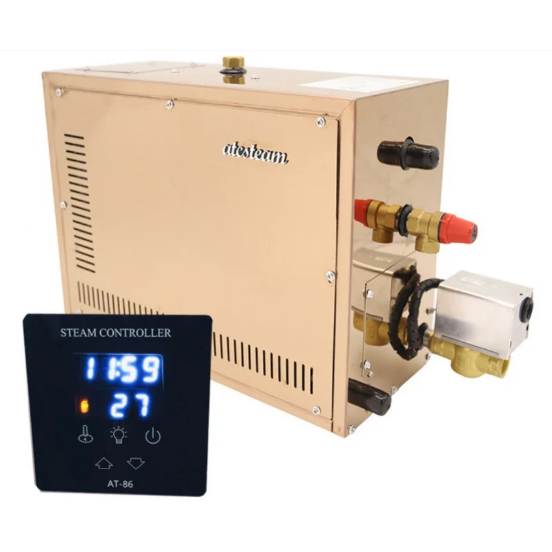 Suministro de fábrica, máquina de descalcificación automática de 3KW a 21KW, generador doméstico comercial, vapor de Sauna