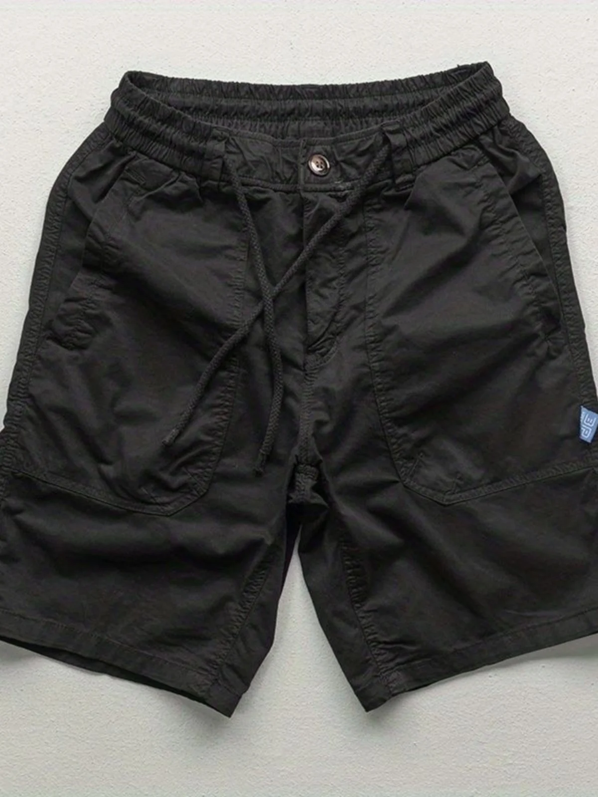 

Мужские летние тонкие модные свободные прямые бриджи в американском ретро-стиле из дышащего хлопка