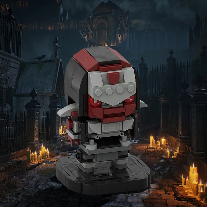 MOC Revenant Brickheadz from Apex Legends Building Blocks Model Creative Educational Toys DIY Assemble Bricks children Gift