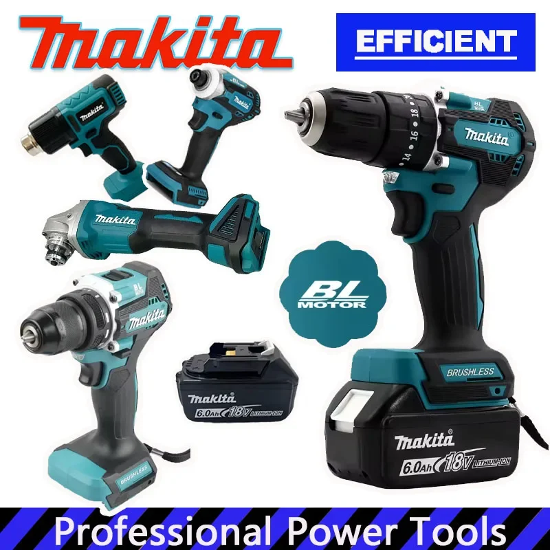 

Ударный шуруповерт Makita, аккумуляторная отвертка, электрическая сабельная пила, различные модели портативных беспроводных электроинструментов