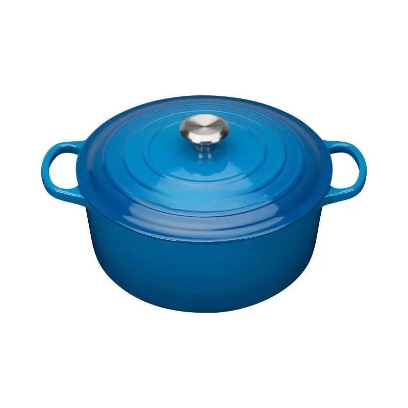 Cool color enamel cast iron pot new version round saucepan soup pot 28cm