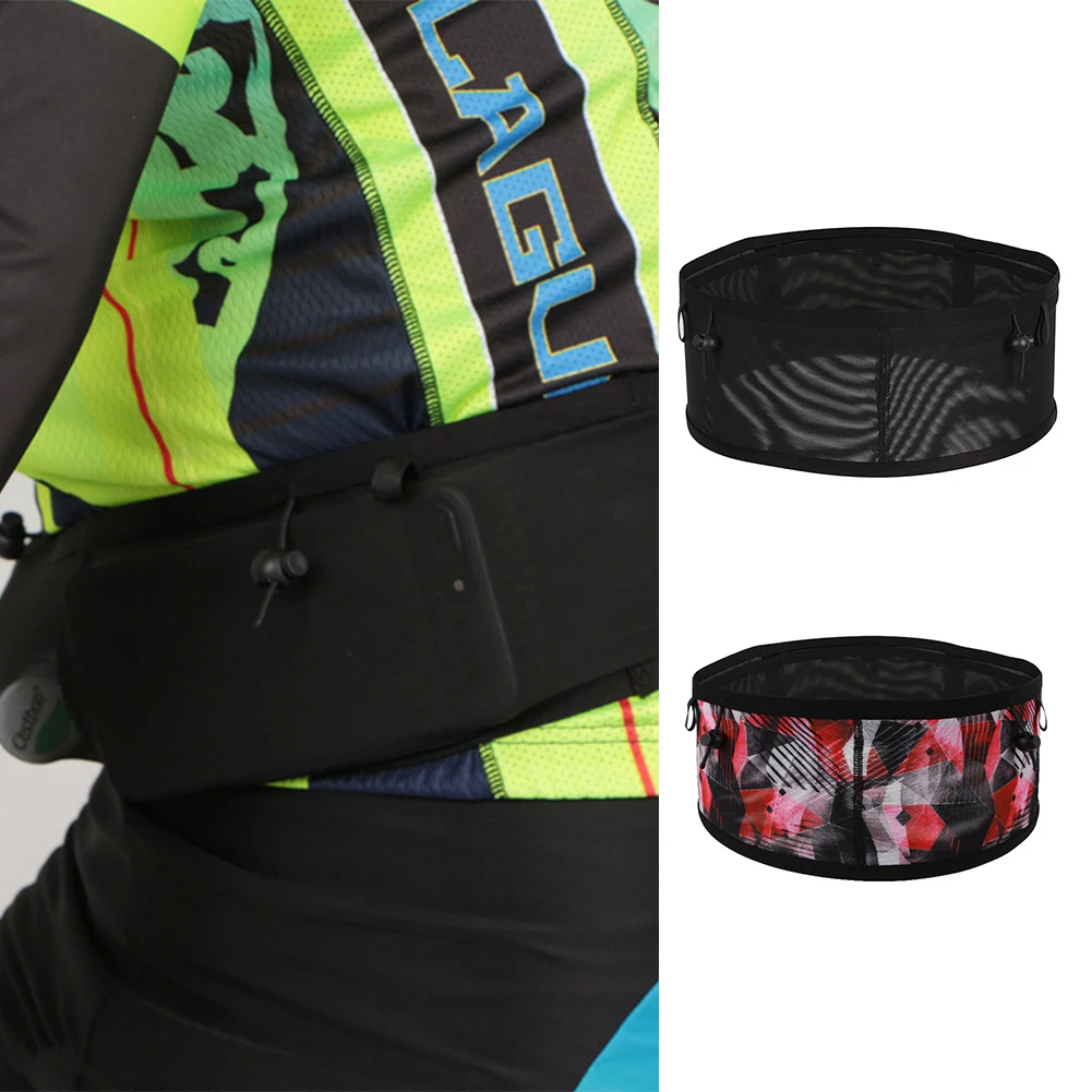 Running Belt Waist Pack Bag Fanny Pack Phone Holder Breathable Mesh Running Fanny Pack, Cell Phone Holder Running Waist Packs