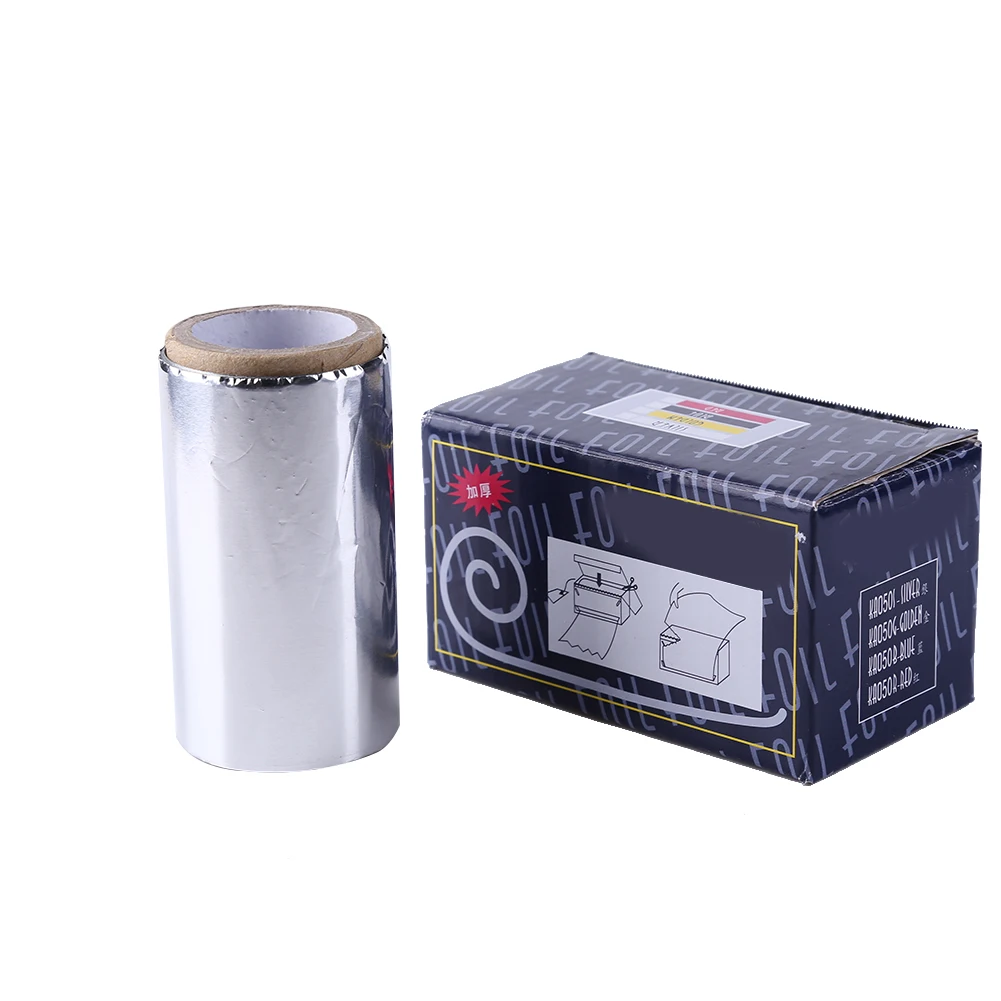

Professional Hair Pick-Dye Perm Aluminum Foil Roll Separating Stain Hairdressing Supplies Stylist Coloring Tool