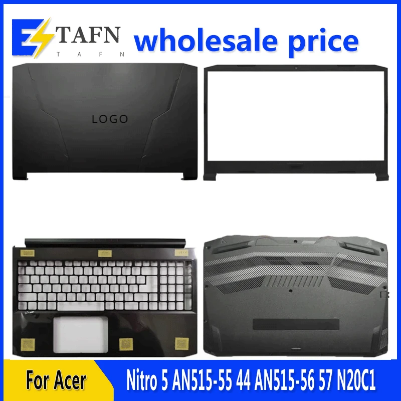 New For Nitro 5 AN515-55 44 AN515-56 57 N20C1 Laptop LCD Back Cover Front Bezel Upper Palmrest Bottom Case Keyboard Hinges