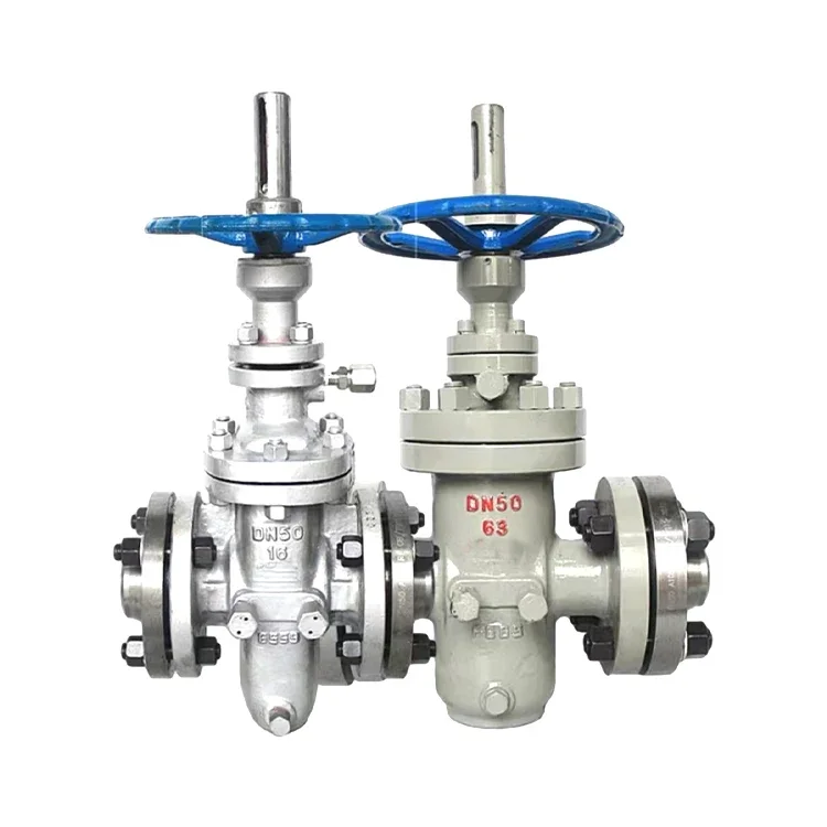 150lb stainless steel flange connected flat gate valve