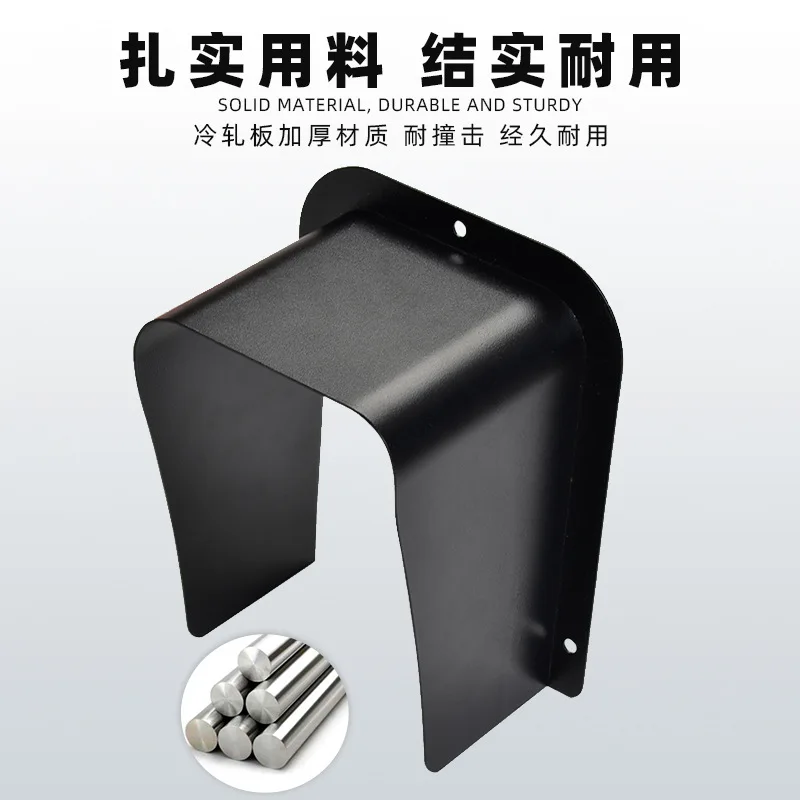 Visual doorbell  access control machine waterproof cover building intercom metal rain cover dust and sun protection cover