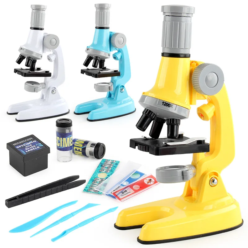 New Children's Scientific Experiment Set Primary School Student DIY Microscope Toy