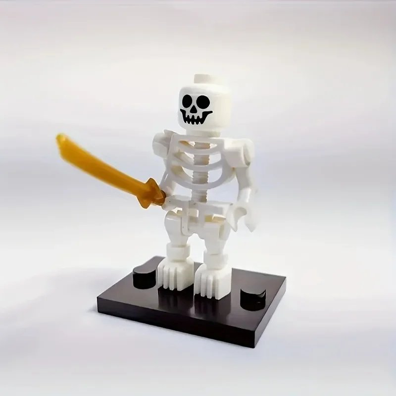 Skeleton Soldiers, Building Blocks, People, Halloween Figures, Mini Building Blocks, Ninja Bone People, Army Skeleton Corps