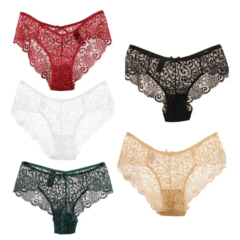 

Women Sexy Panties Lace Cutout Hollow Waist Sexy Panties Butt Lift Panties Padded Lingerie for Ladies No Trace on The Waist